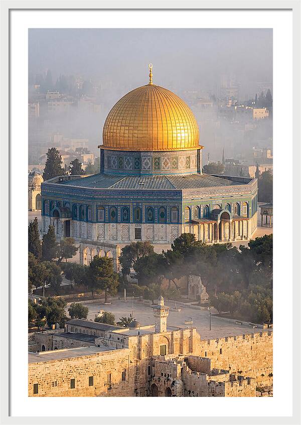 Dome Of The Rock At Dawn