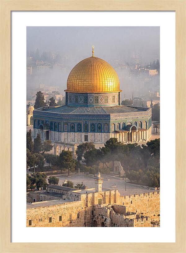 Dome Of The Rock At Dawn