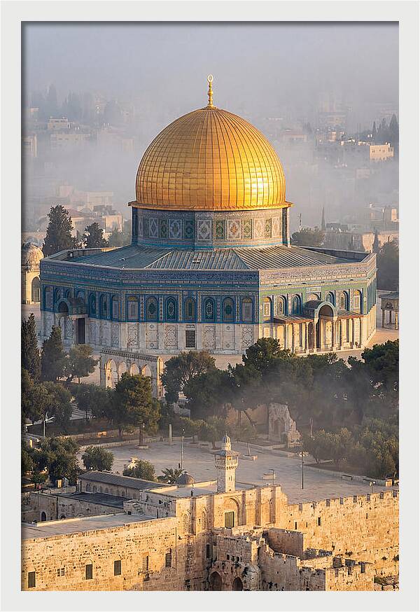 Dome Of The Rock At Dawn