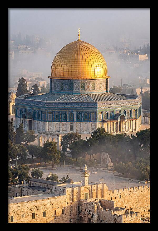 Dome Of The Rock At Dawn