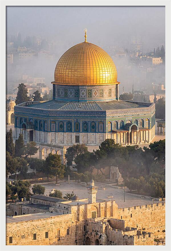 Dome Of The Rock At Dawn