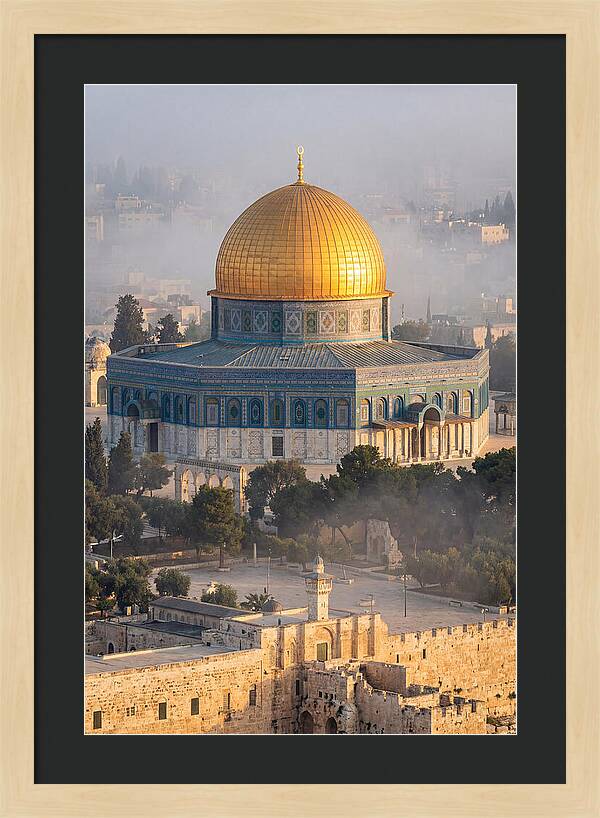 Dome Of The Rock At Dawn