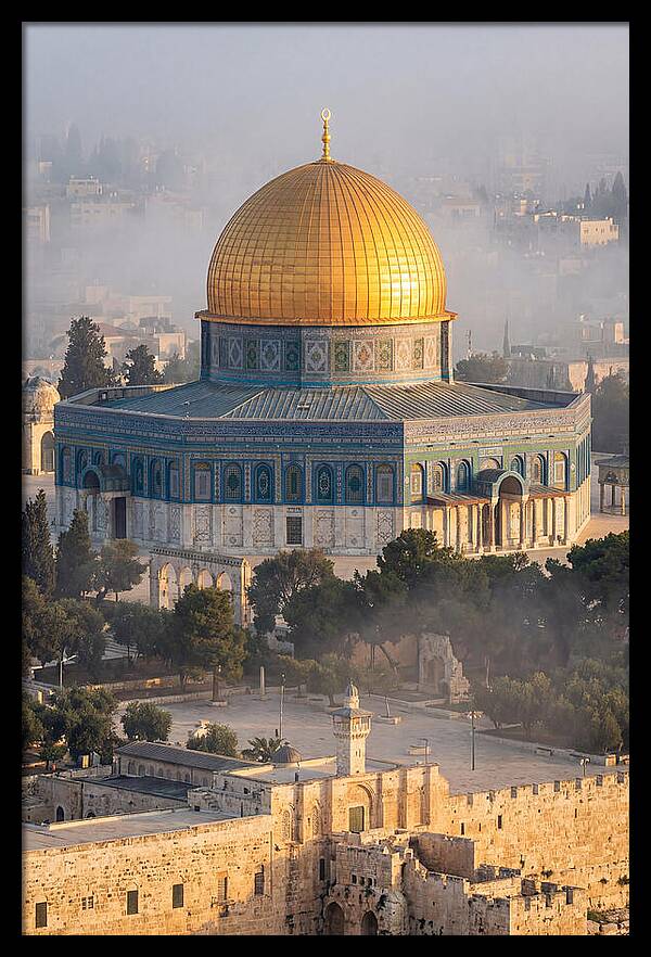 Dome Of The Rock At Dawn