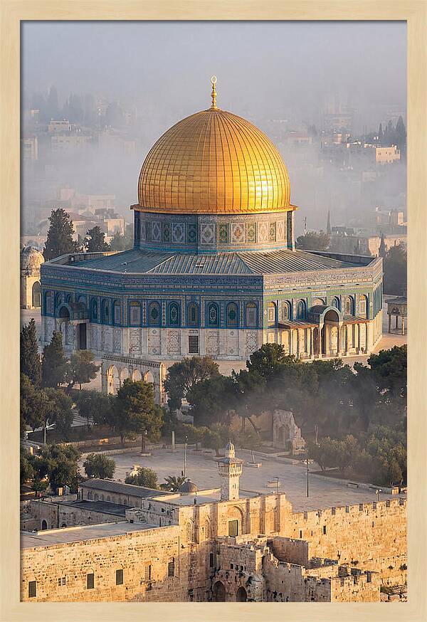 Dome Of The Rock At Dawn