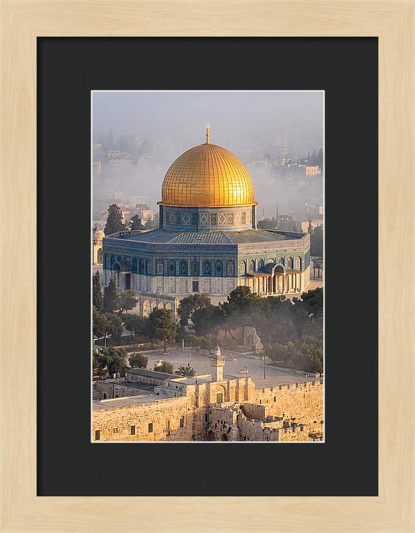 Dome Of The Rock At Dawn