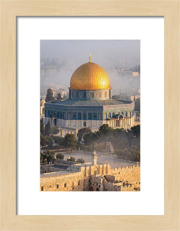 Dome Of The Rock At Dawn