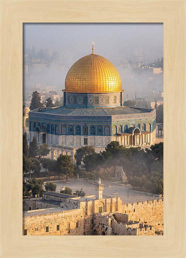 Dome Of The Rock At Dawn