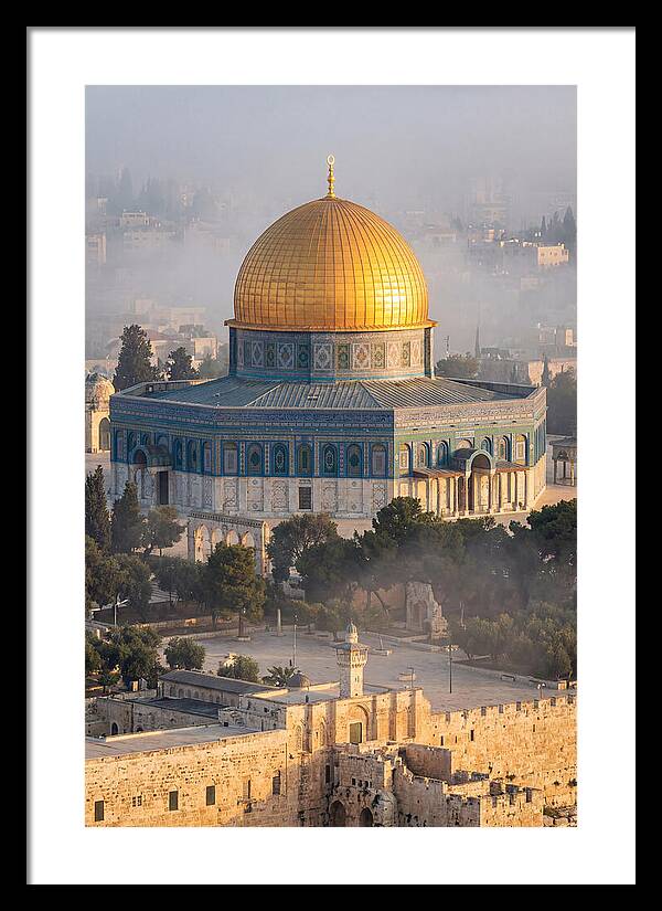 Dome Of The Rock At Dawn