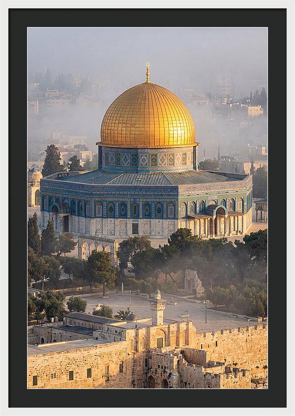Dome Of The Rock At Dawn