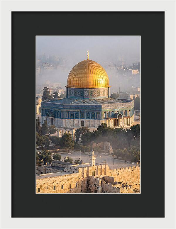 Dome Of The Rock At Dawn