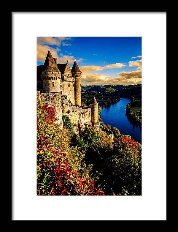 Dordogne River View From Chateau De Beynac