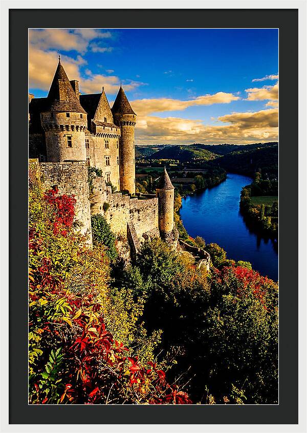 Dordogne River View From Chateau De Beynac