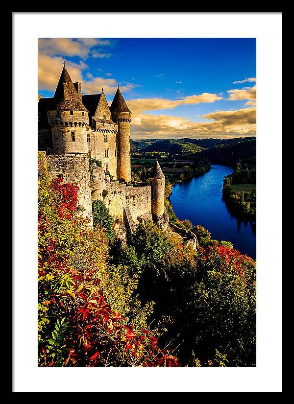 Dordogne River View From Chateau De Beynac