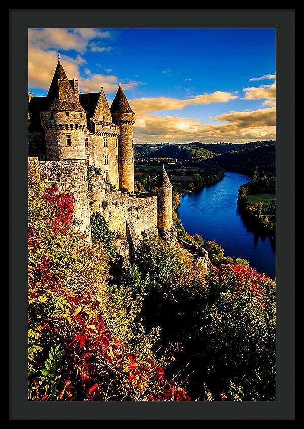 Dordogne River View From Chateau De Beynac