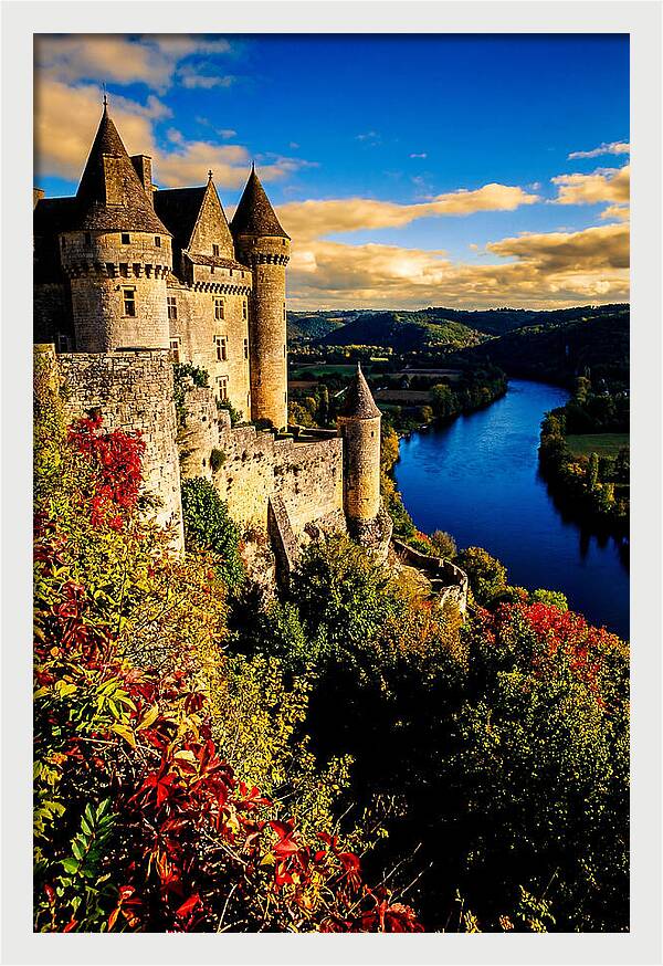 Dordogne River View From Chateau De Beynac