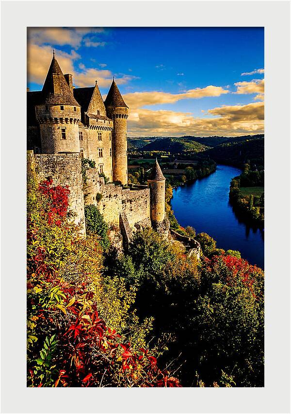 Dordogne River View From Chateau De Beynac