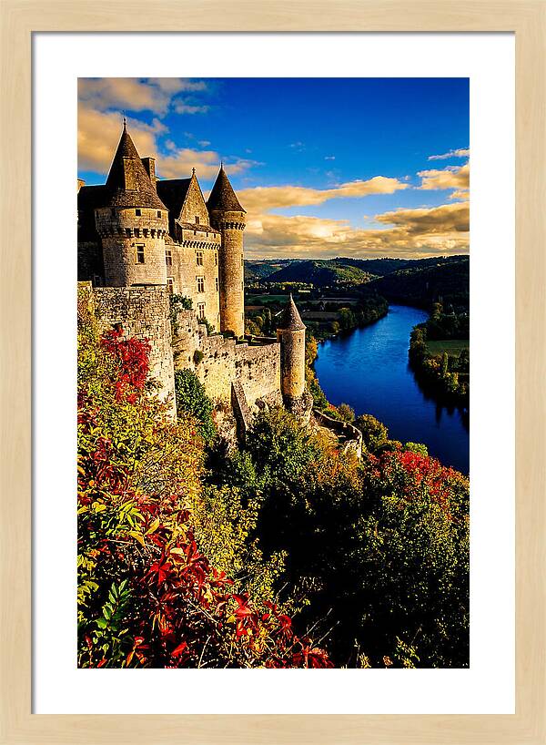 Dordogne River View From Chateau De Beynac