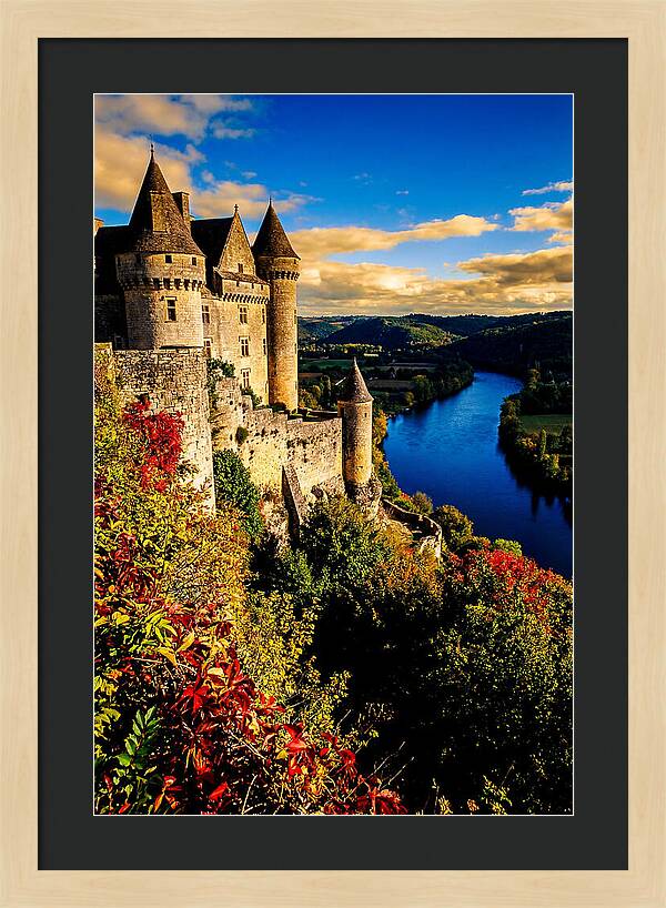Dordogne River View From Chateau De Beynac