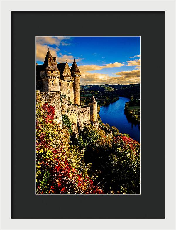 Dordogne River View From Chateau De Beynac