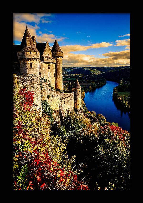 Dordogne River View From Chateau De Beynac