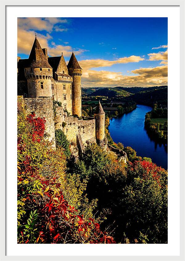 Dordogne River View From Chateau De Beynac