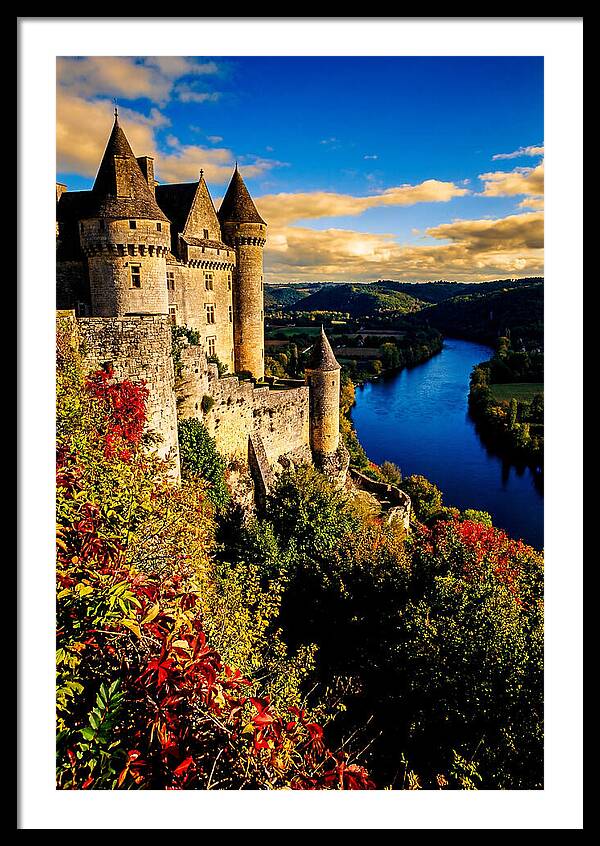 Dordogne River View From Chateau De Beynac