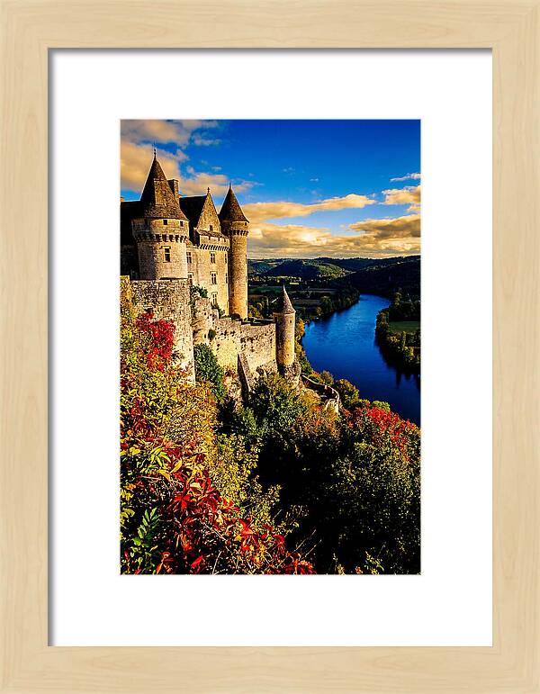 Dordogne River View From Chateau De Beynac
