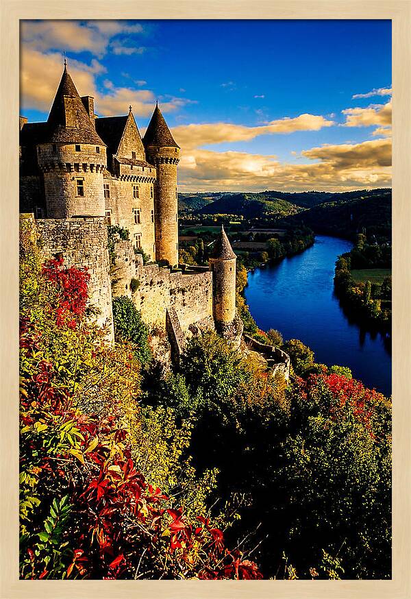 Dordogne River View From Chateau De Beynac
