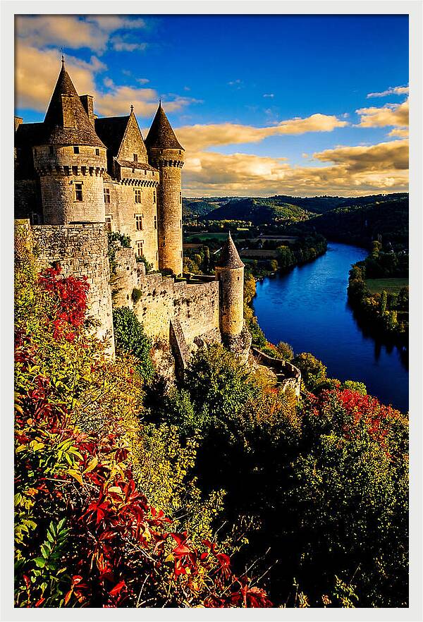 Dordogne River View From Chateau De Beynac