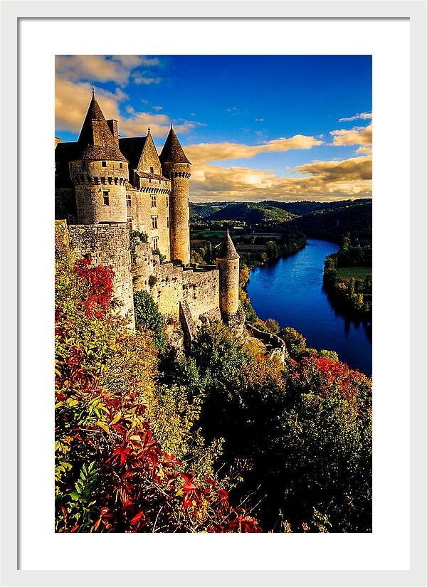 Dordogne River View From Chateau De Beynac