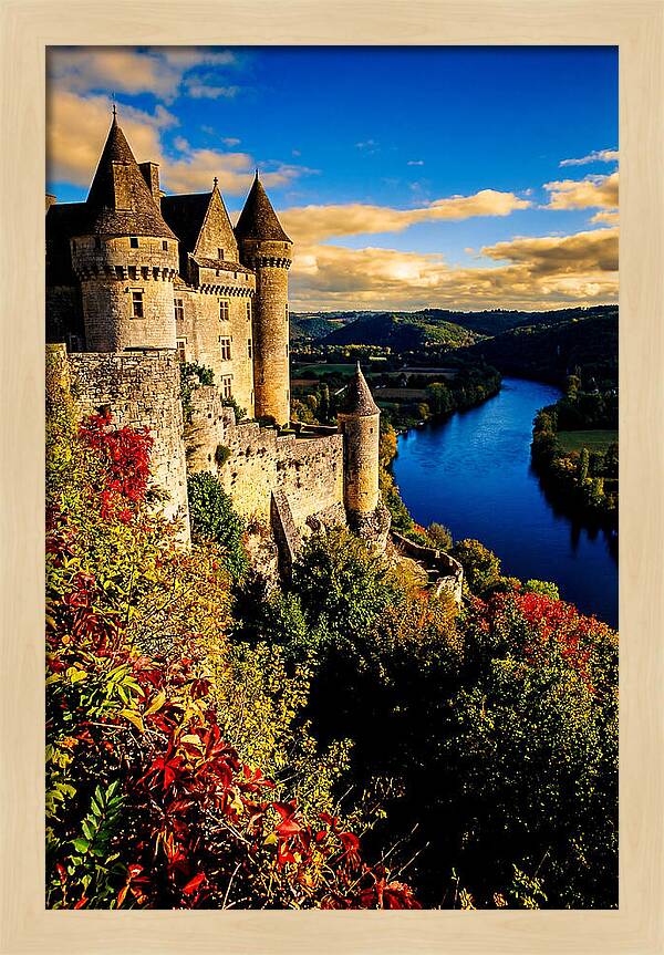 Dordogne River View From Chateau De Beynac