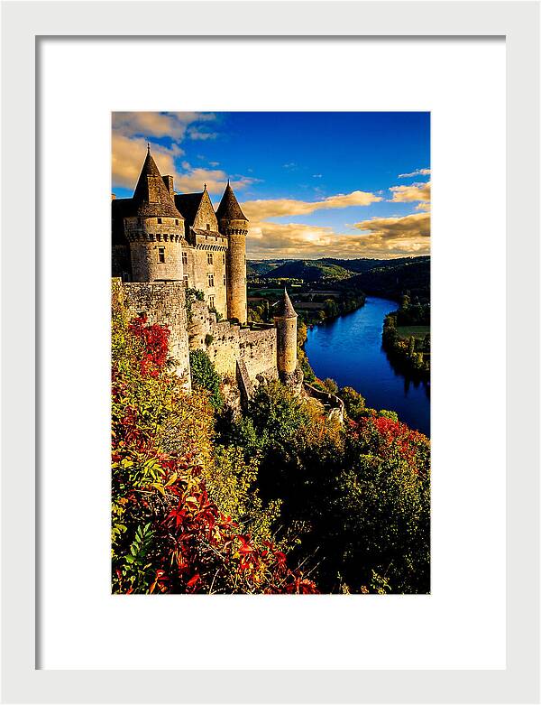 Dordogne River View From Chateau De Beynac