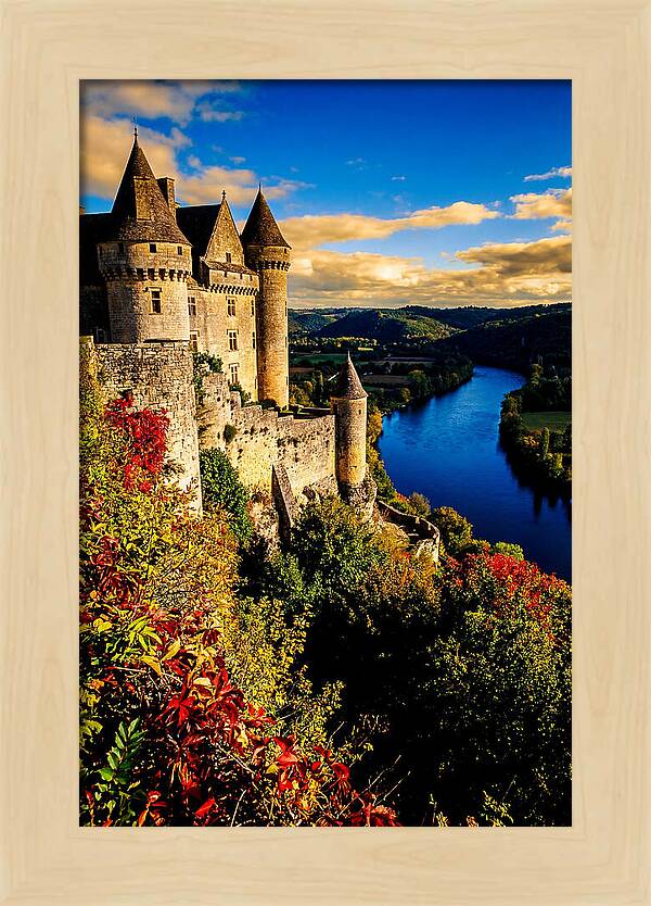 Dordogne River View From Chateau De Beynac
