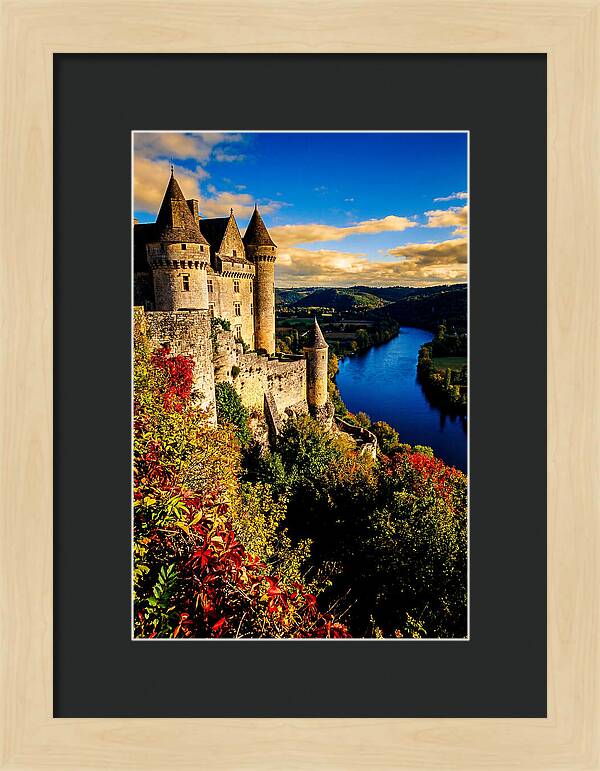 Dordogne River View From Chateau De Beynac