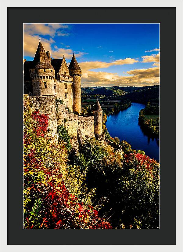 Dordogne River View From Chateau De Beynac
