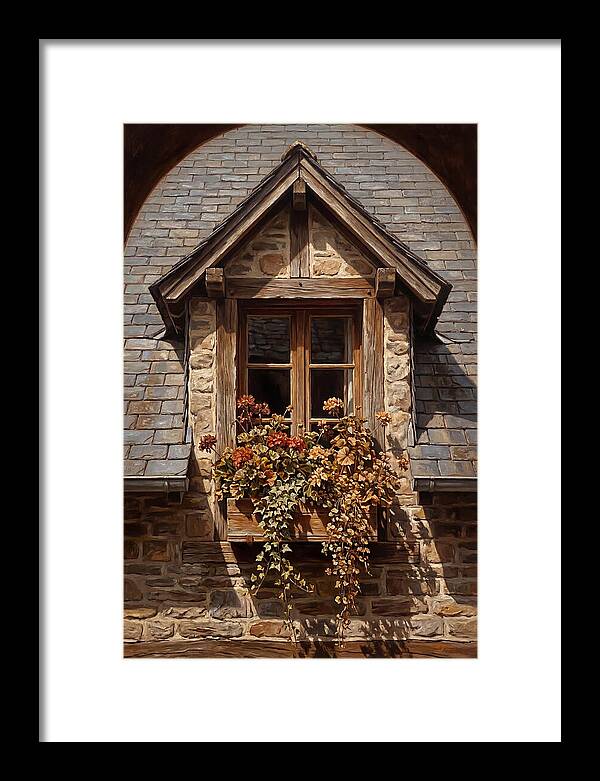 Dormer Window With Flower Box