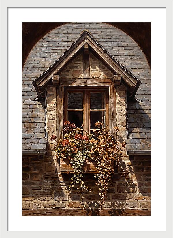 Dormer Window With Flower Box