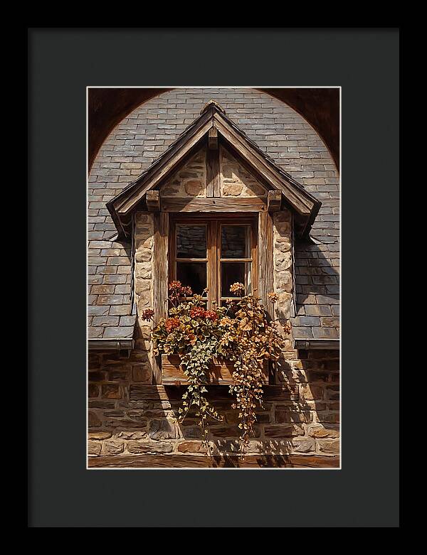 Dormer Window With Flower Box