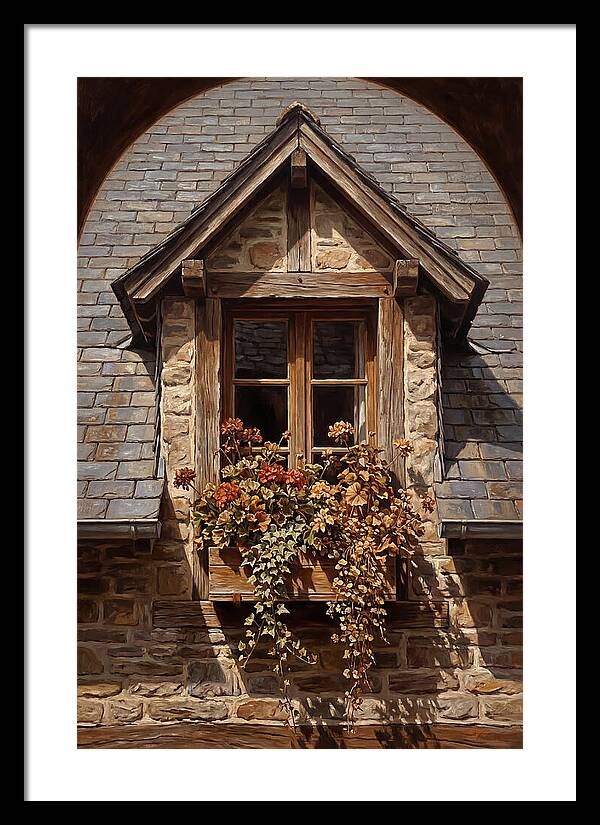 Dormer Window With Flower Box