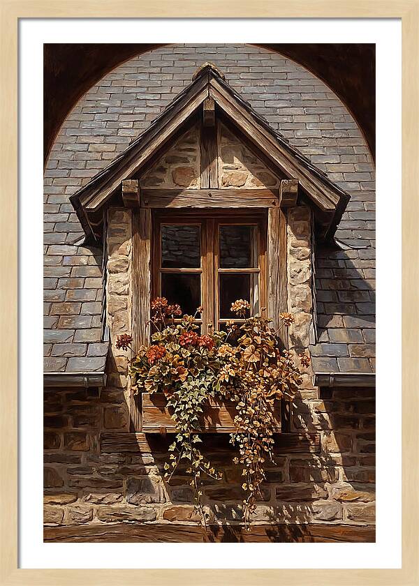 Dormer Window With Flower Box