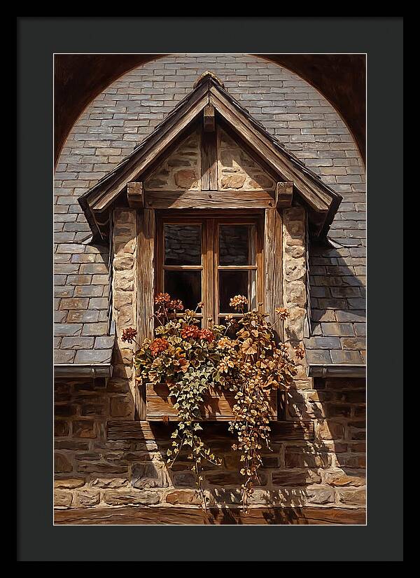 Dormer Window With Flower Box