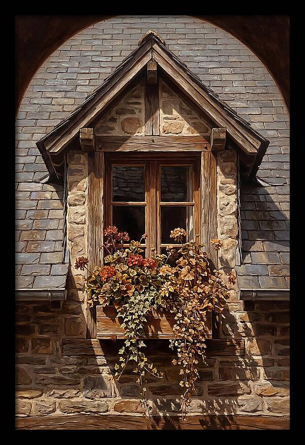 Dormer Window With Flower Box