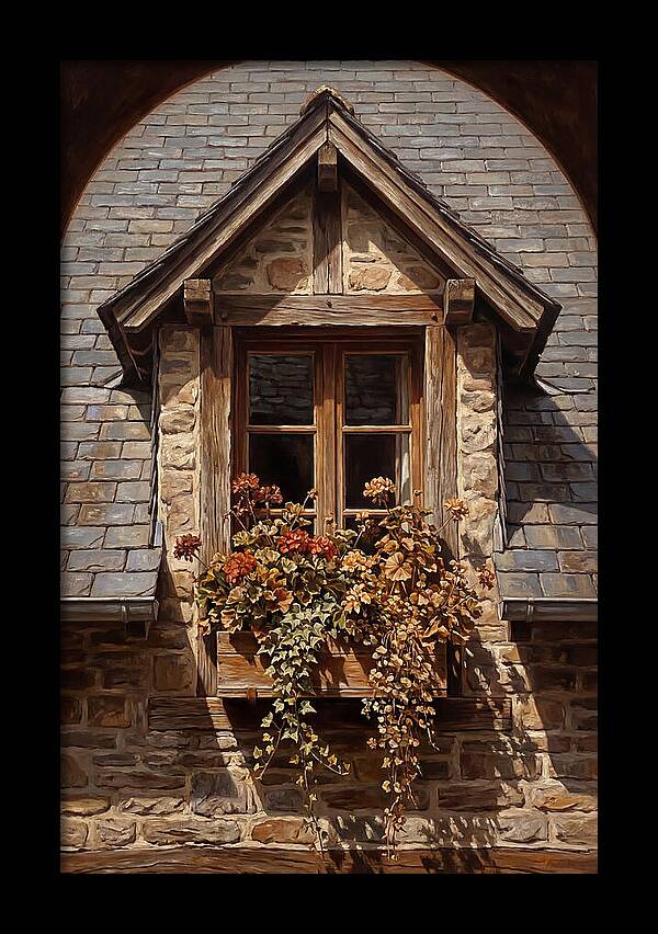 Dormer Window With Flower Box