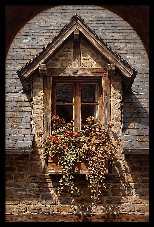 Dormer Window With Flower Box