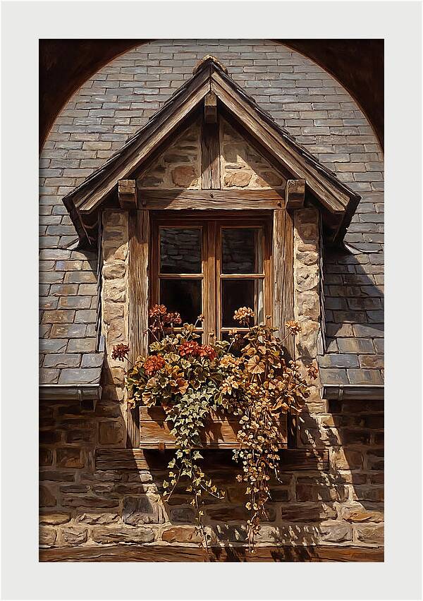 Dormer Window With Flower Box
