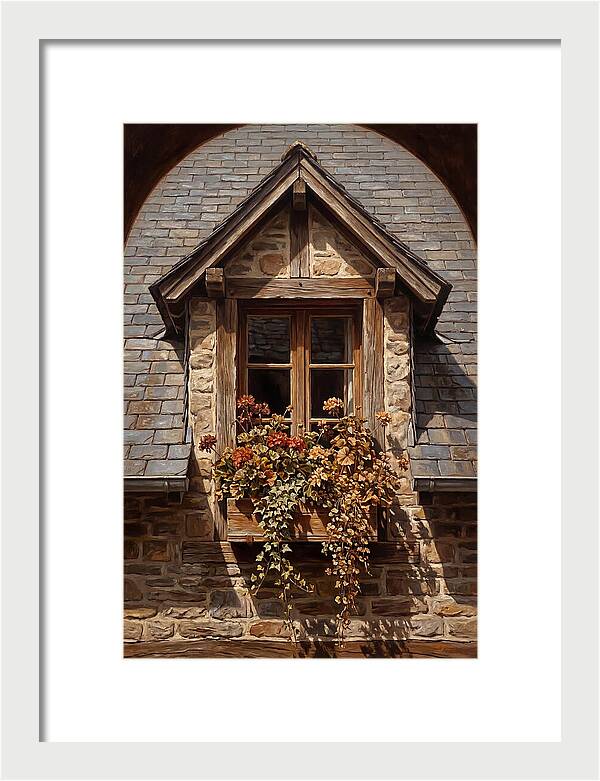 Dormer Window With Flower Box