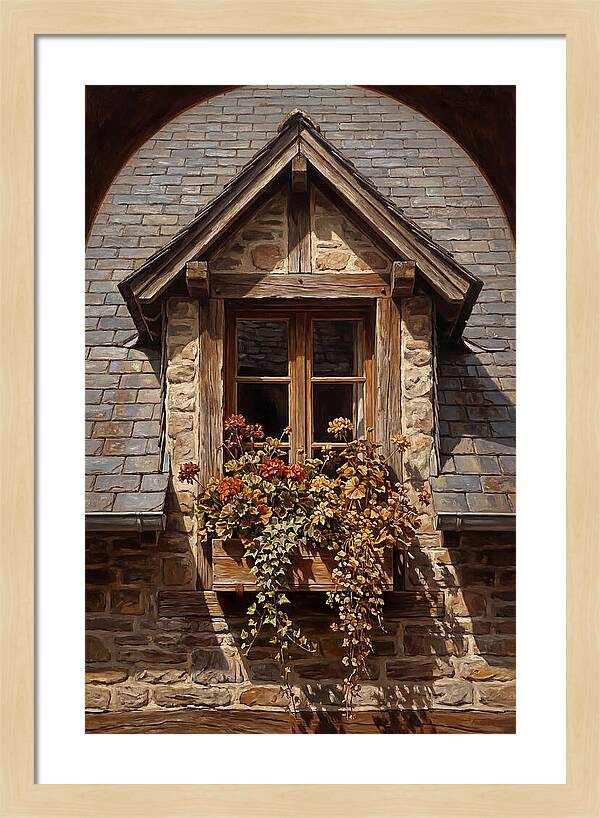 Dormer Window With Flower Box
