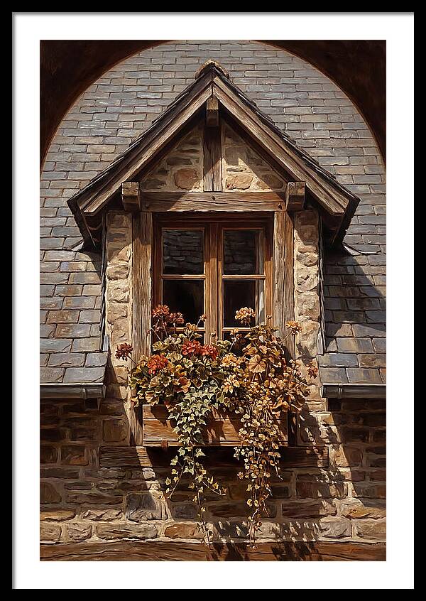 Dormer Window With Flower Box