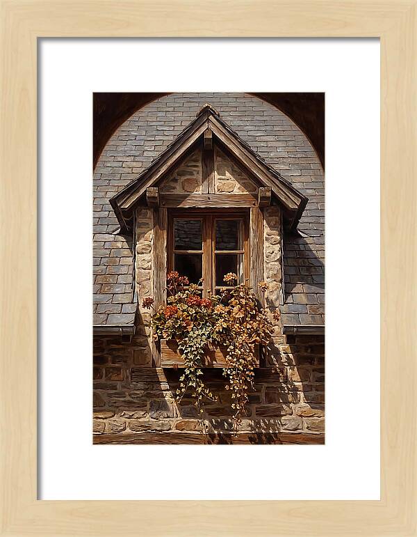 Dormer Window With Flower Box