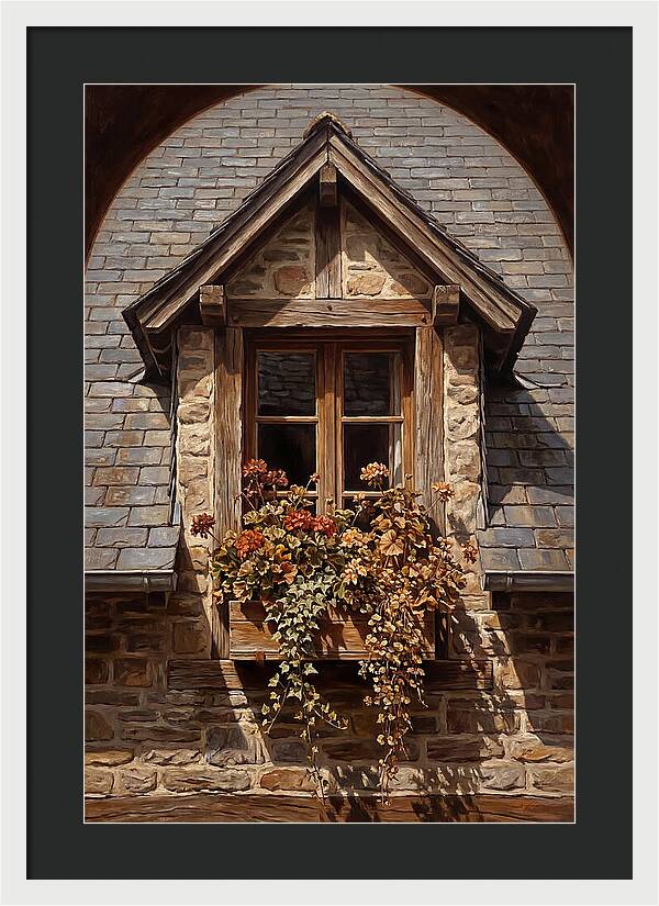 Dormer Window With Flower Box